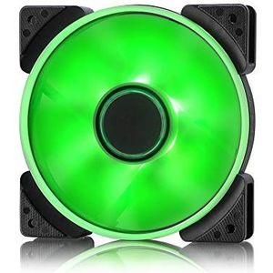 Fractal Design Prisma SL-12 120mm Green LED LLS Bearing Computerbehuizing Ventilator, groen