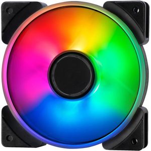 Fractal Design - FD-FAN-PRI-AL12-PWM - Ventilator - Wit/Zwart - Ø 12 cm - 2000 rpm