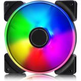 Fractal - Prisma AL-14 ARGB - PC Ventilator - Wit - Zwart - Transparant - 140 mm - 3 x