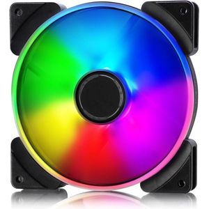 Fractal - Prisma AL-14 ARGB - PC Ventilator - Wit - Zwart - Transparant - 140 mm - 3 x