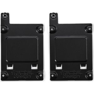 Fractal Design SSD Bracket Kit Accessory - Type A - 2,5"" - Thumbscrew - Zwart (2 stuks)