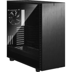 Fractal Design Define 7 XL zwart geborsteld aluminium/staal E-ATX Silent Modular Dark Tinted gehard glas raam Full Tower Computer Case