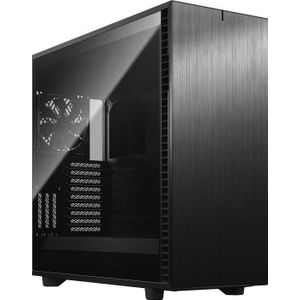 FRACTAL DESIGN Definieer 7 XL zwart getint paneel van gehard glas