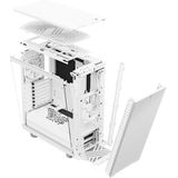 FRACTAL DESIGN Define 7 Compact White TG Clear Tint Tempered Glass ATX