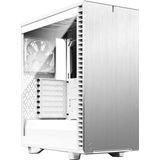 FRACTAL DESIGN Define 7 Compact White TG Clear Tint Tempered Glass ATX