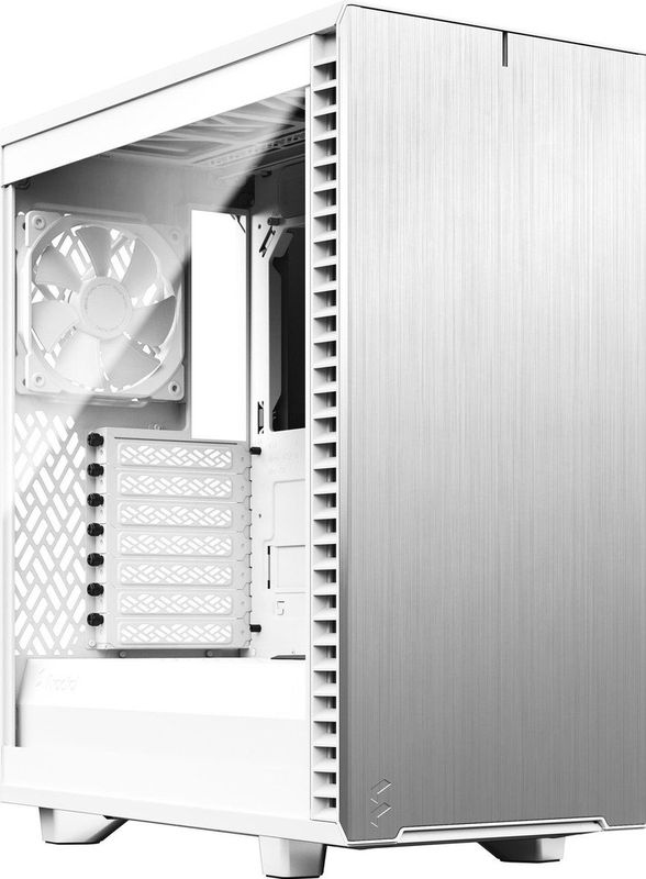 FRACTAL DESIGN Define 7 Compact White TG Clear Tint Tempered Glass ATX