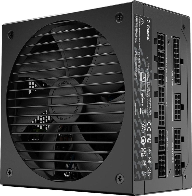 Fractal Design - Ion 750W - Modulaire Voeding - Zwart - 80 Plus Gold