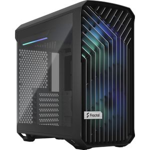 ATX Semi-tower Box Fractal Torrent Compact Black White
