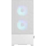 ATX Semi-tower Box Fractal Pop Air White