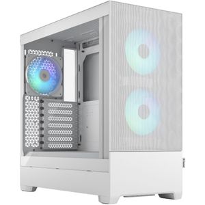 Fractal Design Pop Air RGB - White TG Clear Tint - Case - Miditower - Wit