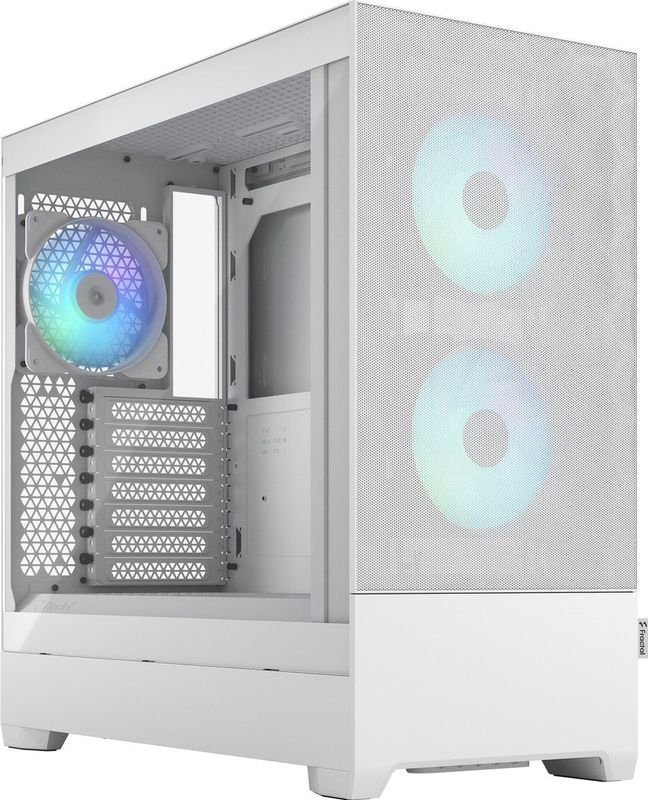 ATX Semi-tower Box Fractal Pop Air White