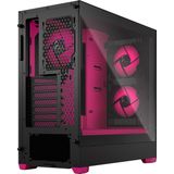 Fractal Design Pop Air RGB Magenta Core - Midtowermodel - ATX - Micro-ATX - Mini-ITX - Zwart, Magenta