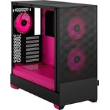 Fractal Design Pop Air RGB Magenta Core - Midtowermodel - ATX - Micro-ATX - Mini-ITX - Zwart, Magenta