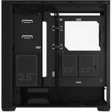 Fractal Design Pop XL Silent Black - Tempered Glass Clear Tint - Bitumen paneel en geluidsdempend schuim – TG zijpaneel - Vier 120 mm Aspect 12 ventilatoren inbegrepen – E-ATX Silent Full Tower PC