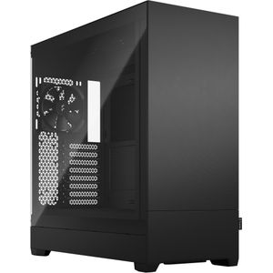 Fractal Design Pop XL Silent Black - Tempered Glass Clear Tint - Bitumen paneel en geluidsdempend schuim – TG zijpaneel - Vier 120 mm Aspect 12 ventilatoren inbegrepen – E-ATX Silent Full Tower PC