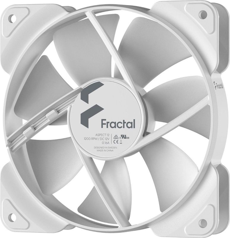 Fractal - Aspect 12 - PC Ventilator - Wit - 120 mm