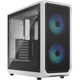 Fractal Design Focus 2 - RGB White TG Clear Tint