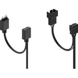 Fractal Design - Aspect 12 Series - RGB PWM - 120 Mm - Zwart - 3 Eenheden