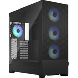 Fractal Design - Pop XL Air - PC Behuizing - Zwart - Staal, Gehard Glas