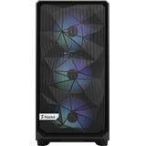 Fractal - Meshify 2 RGB - PC Behuizing - Zwart - ATX, EATX, micro ATX, Mini-ITX