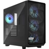 Fractal - Meshify 2 RGB - PC Behuizing - Zwart - ATX, EATX, micro ATX, Mini-ITX
