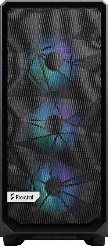 Fractal - Meshify 2 Compact RGB - PC Behuizing - Zwart - ATX