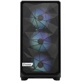 Fractal - Meshify 2 Lite - PC Behuizing - Zwart - Gehard Glas