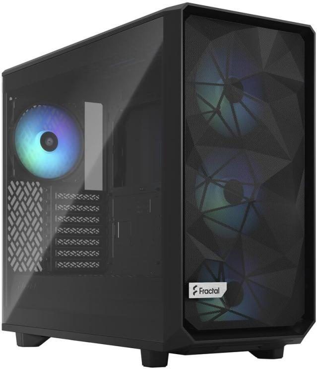 Fractal - Meshify 2 Lite - PC Behuizing - Zwart - Gehard Glas