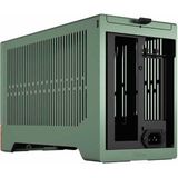 Fractal Design - Terra - PC Behuizing - Groen - Aluminium, Walnut