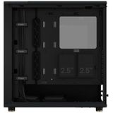 ATX Semi-tower Box Fractal North Black