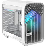Fractal - Torrent Nano RGB - Computerkoeling - Wit - TG Clear Tint