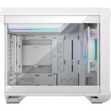 Fractal - Torrent Nano RGB - Computerkoeling - Wit - TG Clear Tint
