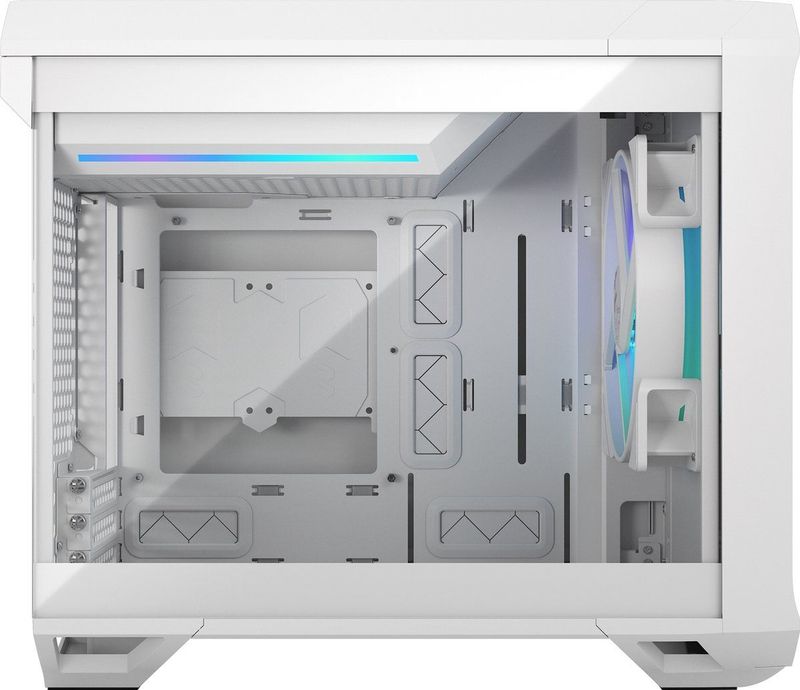 Fractal - Torrent Nano RGB - Computerkoeling - Wit - TG Clear Tint