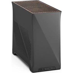 Fractal Design - Era 2 - PC Behuizing - Grijs - Aluminium, Hout