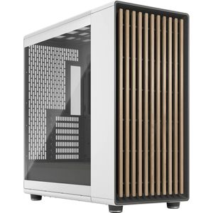 Fractal Design North XL Chalk wit TG Clear