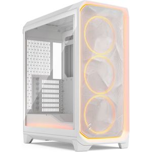 Fractal Design - Meshify 3 Ambience Pro RGB - PC Behuizing - Wit - Tempered Glass