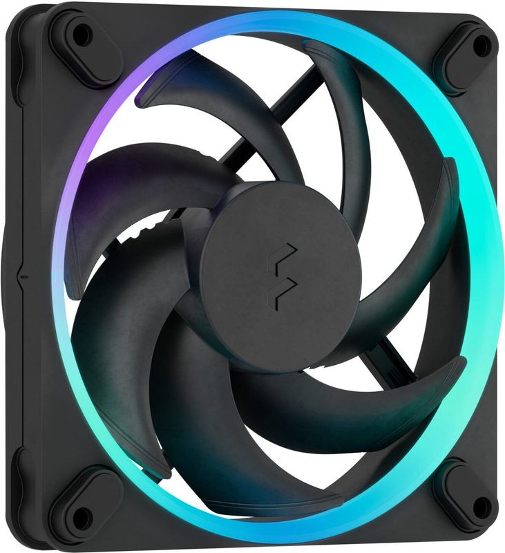 Fractal Design - Momentum 12 RGB - Ventilator - Zwart - 3-pack 120 mm