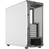 PC Behuizing - Wit - Desktop - Ondersteunt ATX en Micro ATX