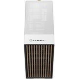 PC Behuizing - Wit - Desktop - Ondersteunt ATX en Micro ATX