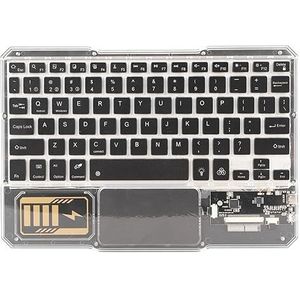 toetsenbord Oplaadbaar Stabiele Verbinding Ultraslank Multifunctioneel RGB -toetsenbord voor Leestablet voor Entertainment