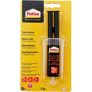 Pattex twee componentenlijm - epoxy lijm 10g inclusief unicorn sleutelhanger