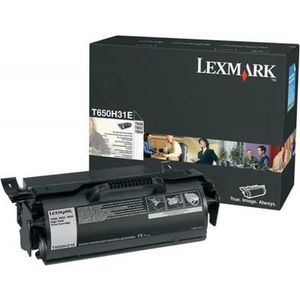Lexmark Toner T650H11E Zwart Hoge capaciteit