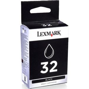 Lexmark 32 - Inktcartridge Zwart