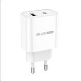 BLUE Power 20W PD (1x USB-C / 1x USB) snellader geschikt voor Apple iPhone