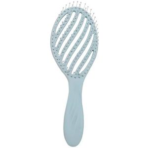 Haarborstel vrouwen haarborstel, hoofdhuid massage, kam kapsel, snel föhnen gereedschap, nat drogen krullend haar snijgereedschap Haarborstel (kleur: blauw)