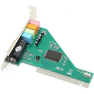 Computeraccessoire, PCI-geluidskaart Small Compact Ondersteunt afspelen Op grote schaal compatibel voor Windows 98