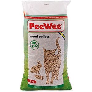 PeeWee - Houtkorrels - Kattenbakvulling - 3x9kg (42L)