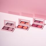 LH cosmetics - Duo Dimension Zone - Oogschaduw Palette - Metallic Tinten - Vegan