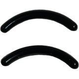 Make-up Accessoires - Rubber Pads - Oranje/Zwart - 2 Stuks