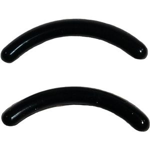 Make-up Accessoires - Rubber Pads - Oranje/Zwart - 2 Stuks